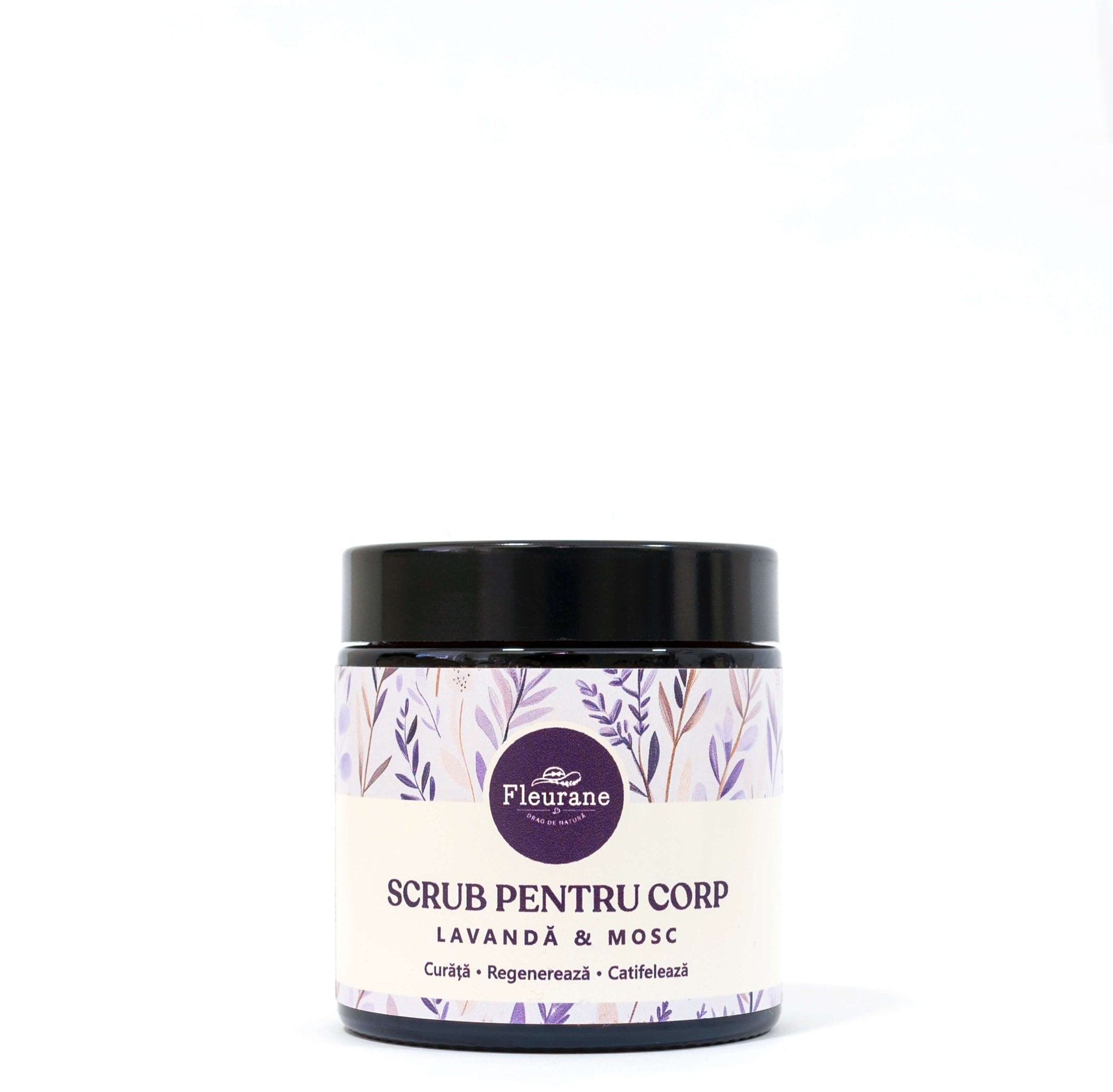 Scrub de Corp cu Lavanda & Mosc – Exfoliere si Relaxare