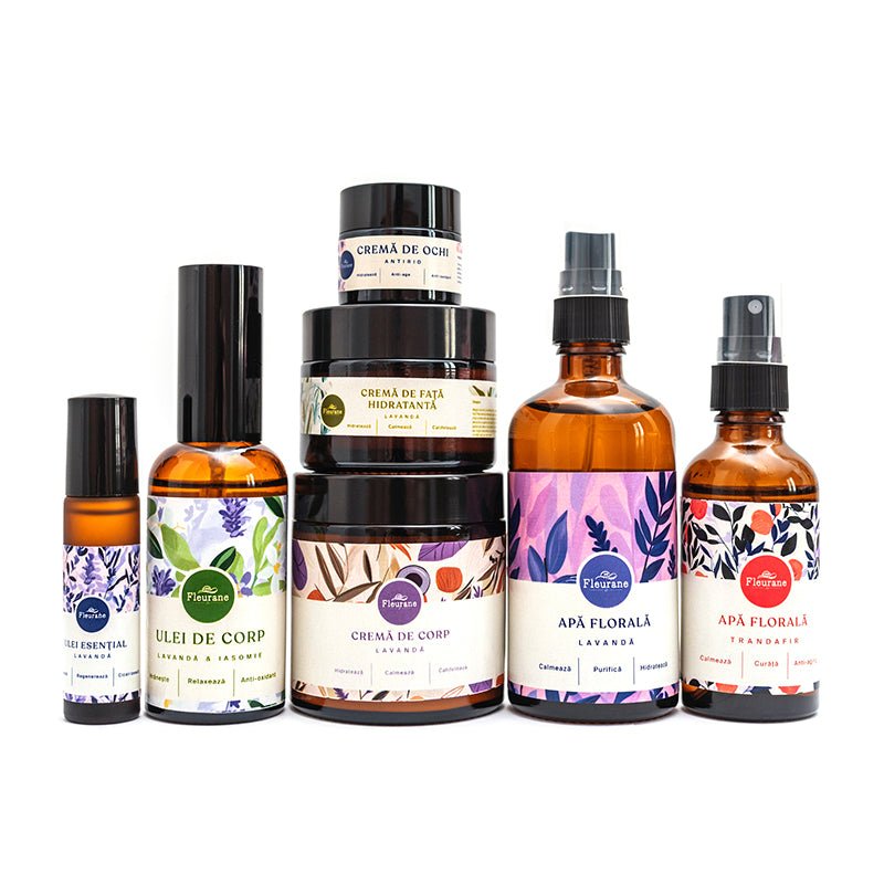 Set Cadou Harmony – Cosmetice cu Lavandă și Trandafir 