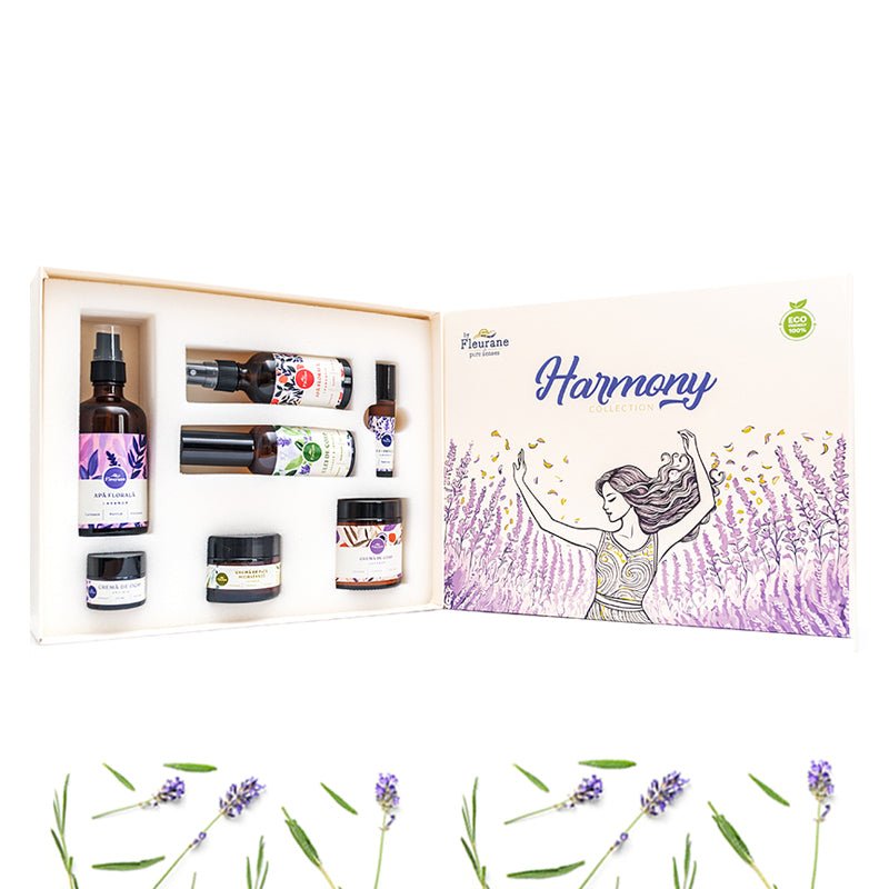 Set Cadou Harmony – Cosmetice cu Lavandă și Trandafir