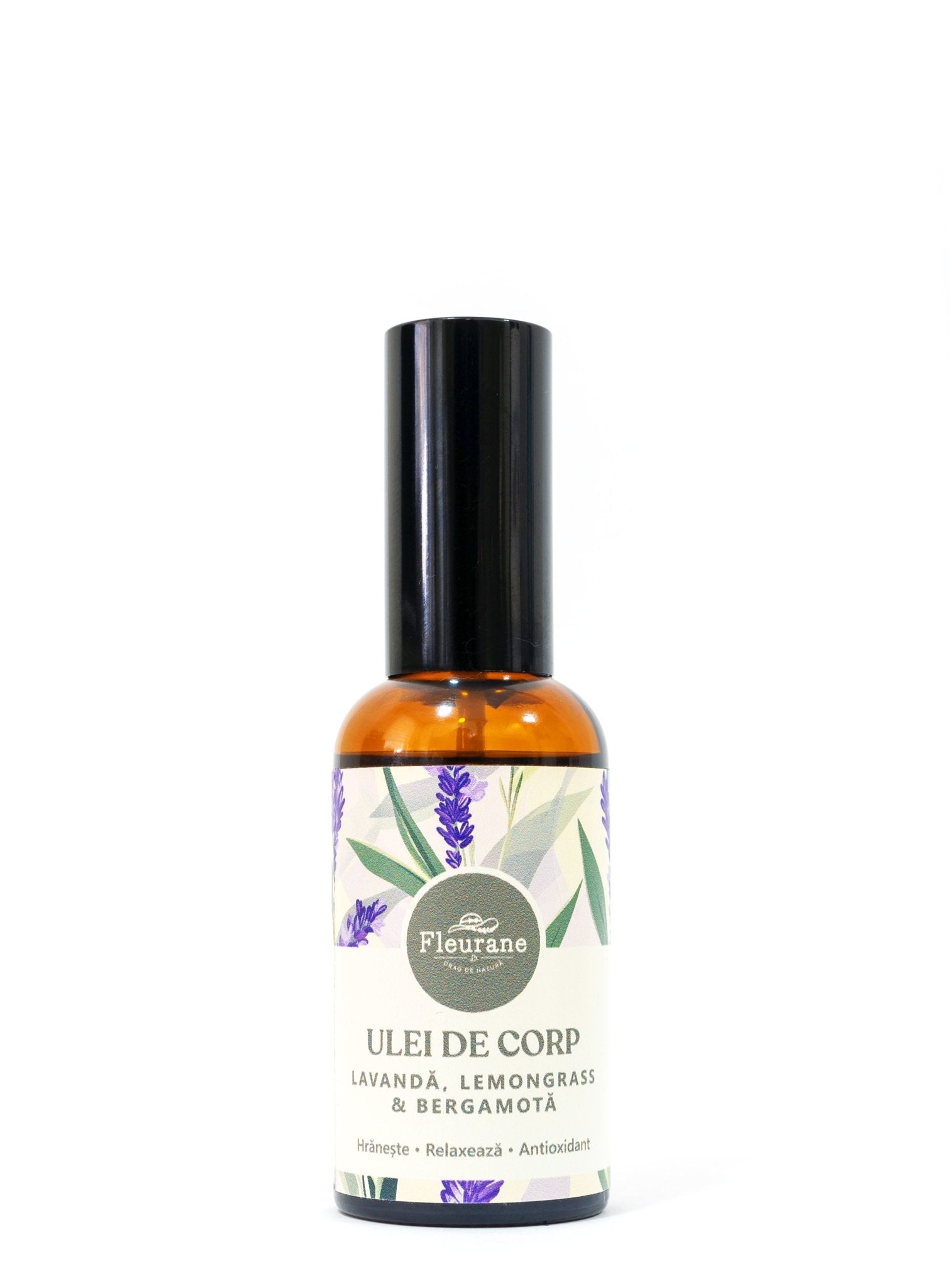 Ulei de Corp cu Lavanda, Lemongrass si Bergamota