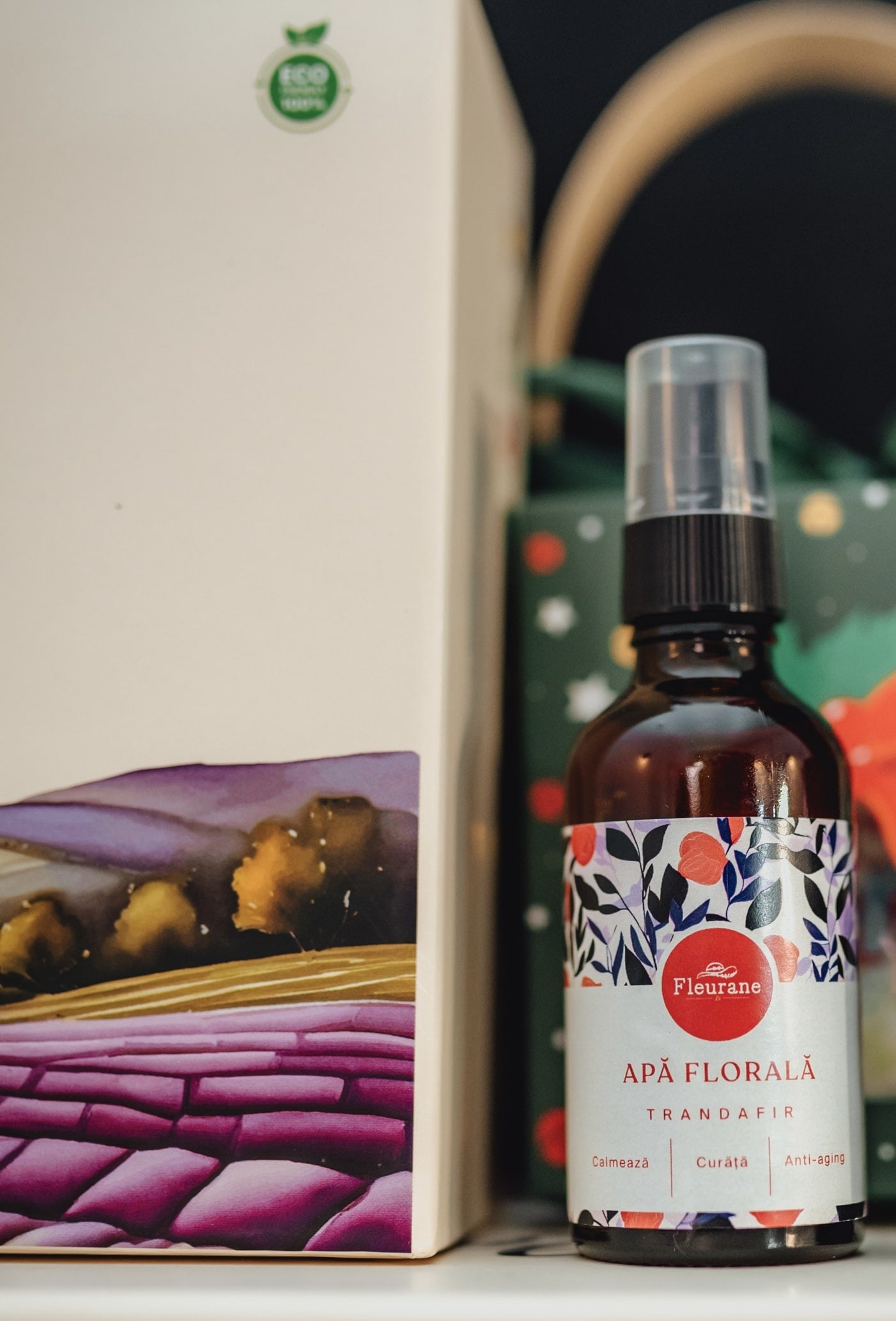 Apa florala de trandafir 100% naturala si pura Fleurane 