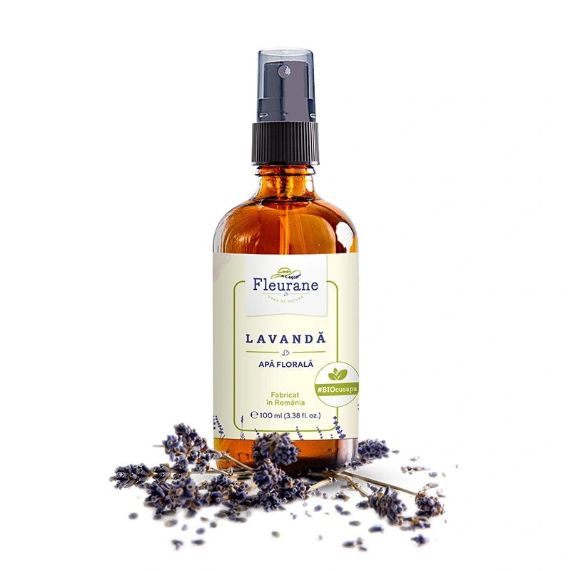 Sapun Roses, saculet cu lavanda BIO, ulei esential si apa florala 