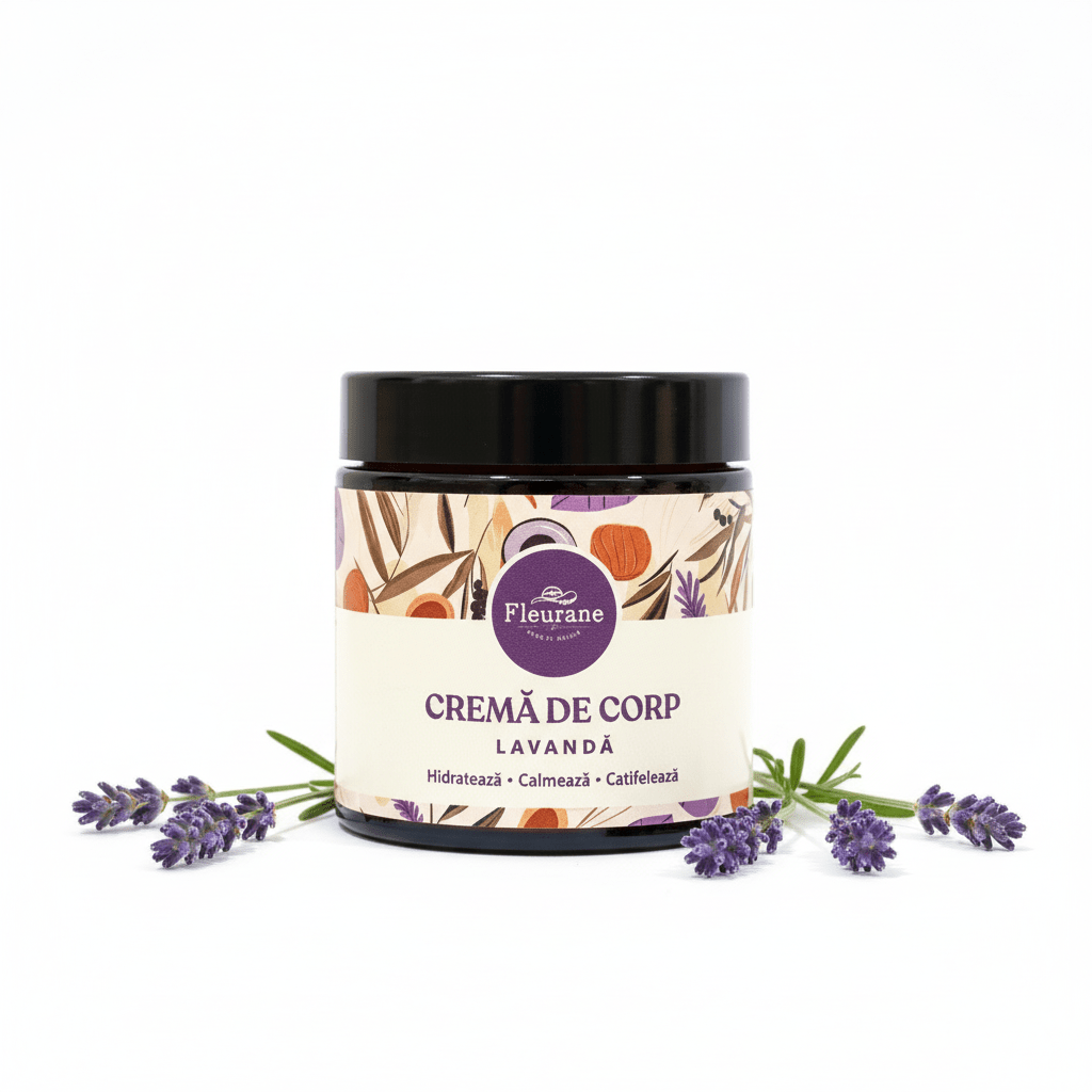 Crema de corp cu Lavanda – Mangaiere Delicata 