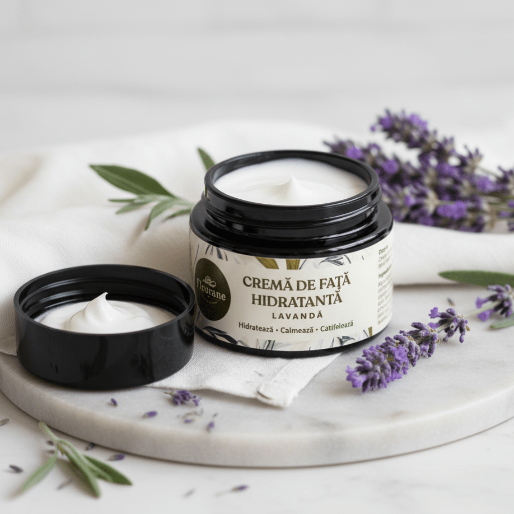 Crema de fata hidratanta cu Lavanda – Prospetime Naturala 