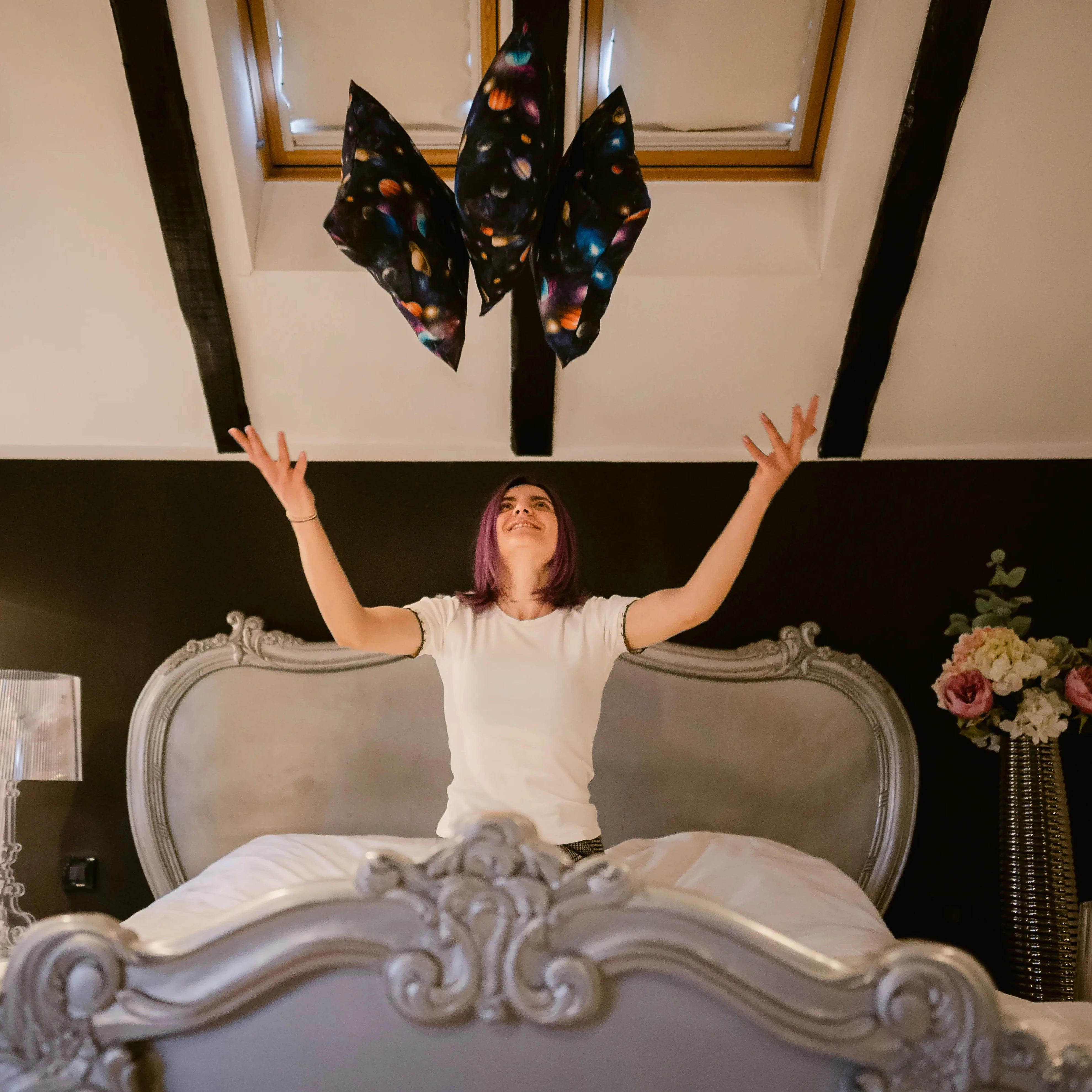 Perna cu lavanda si kapoc - Cosmos