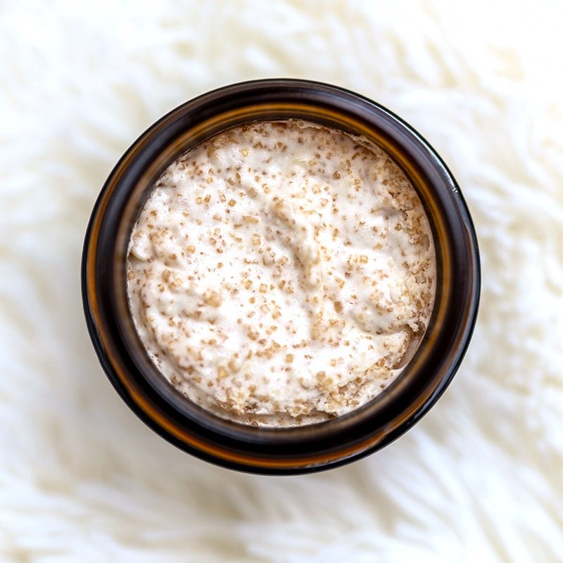 Scrub de Corp cu Lavanda & Mosc – Exfoliere si Relaxare 