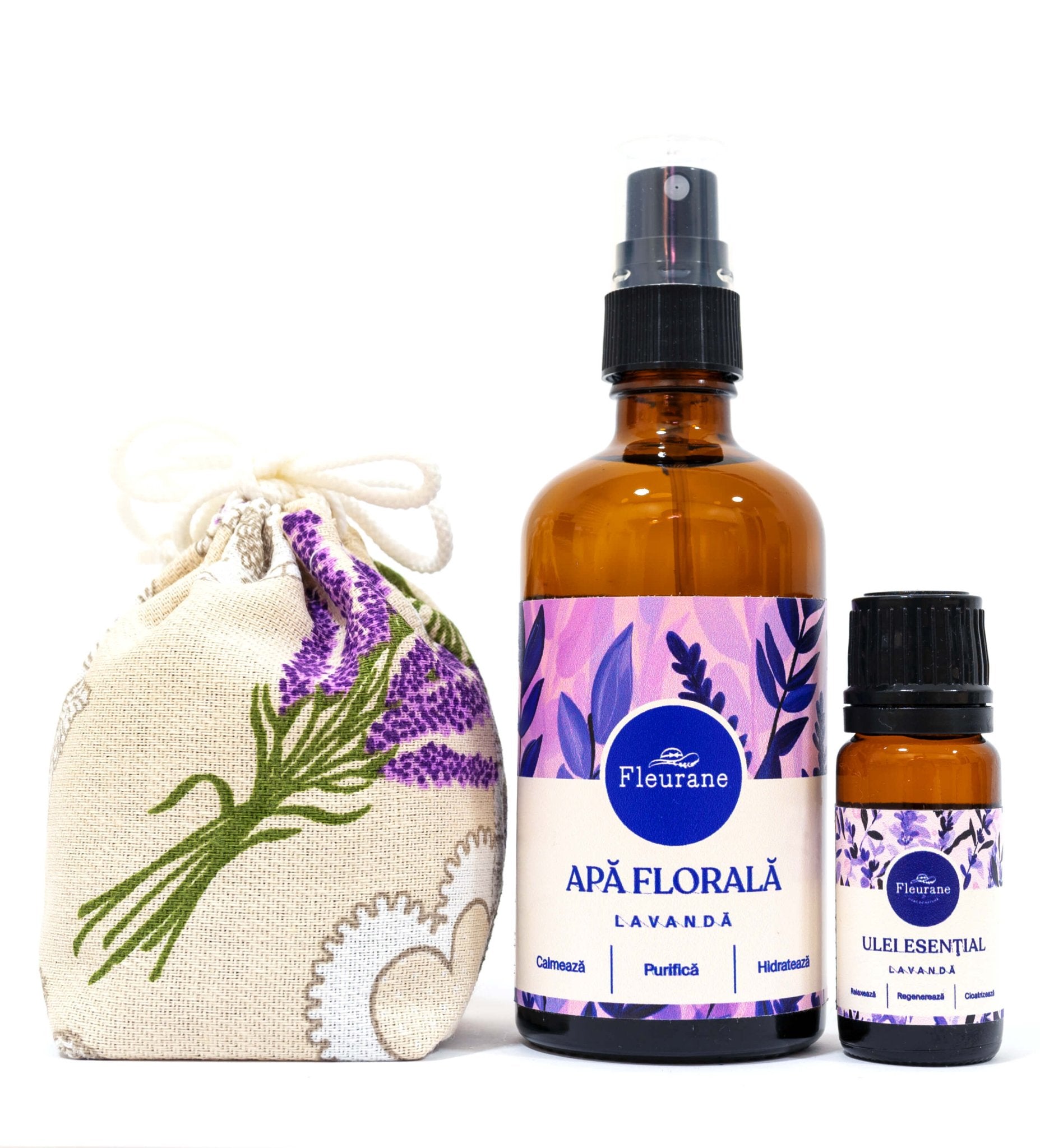 Set Cadou "Mulțumesc!" cu Produse Naturale din Lavanda