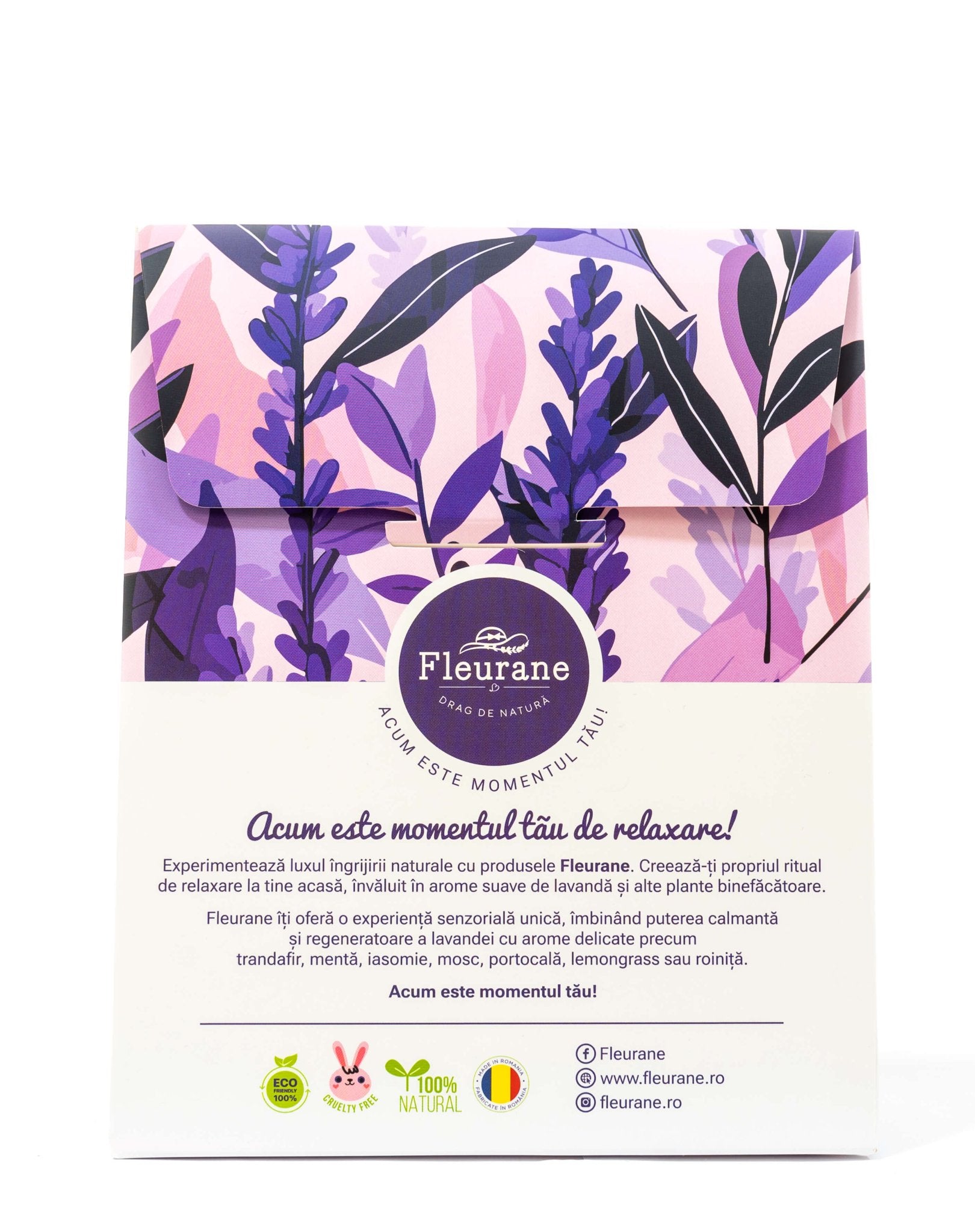 Set Cadou "Mulțumesc!" cu Produse Naturale din Lavanda 