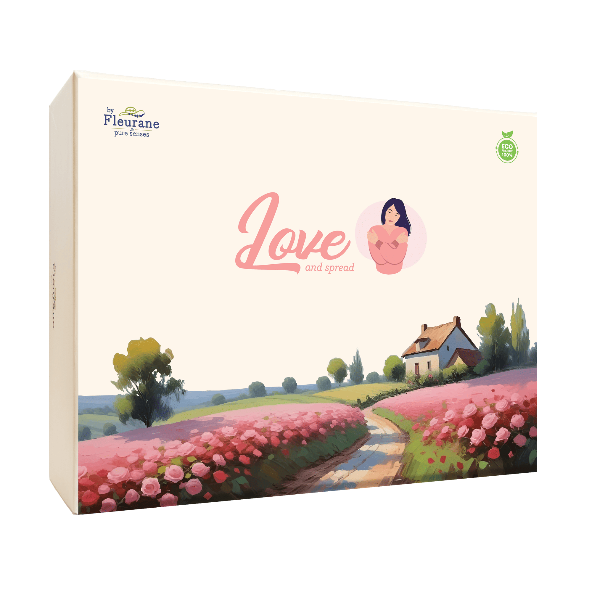 Set Cadou Love - Cosmetice Naturale cu Lavanda, Trandafir si Ciocolata