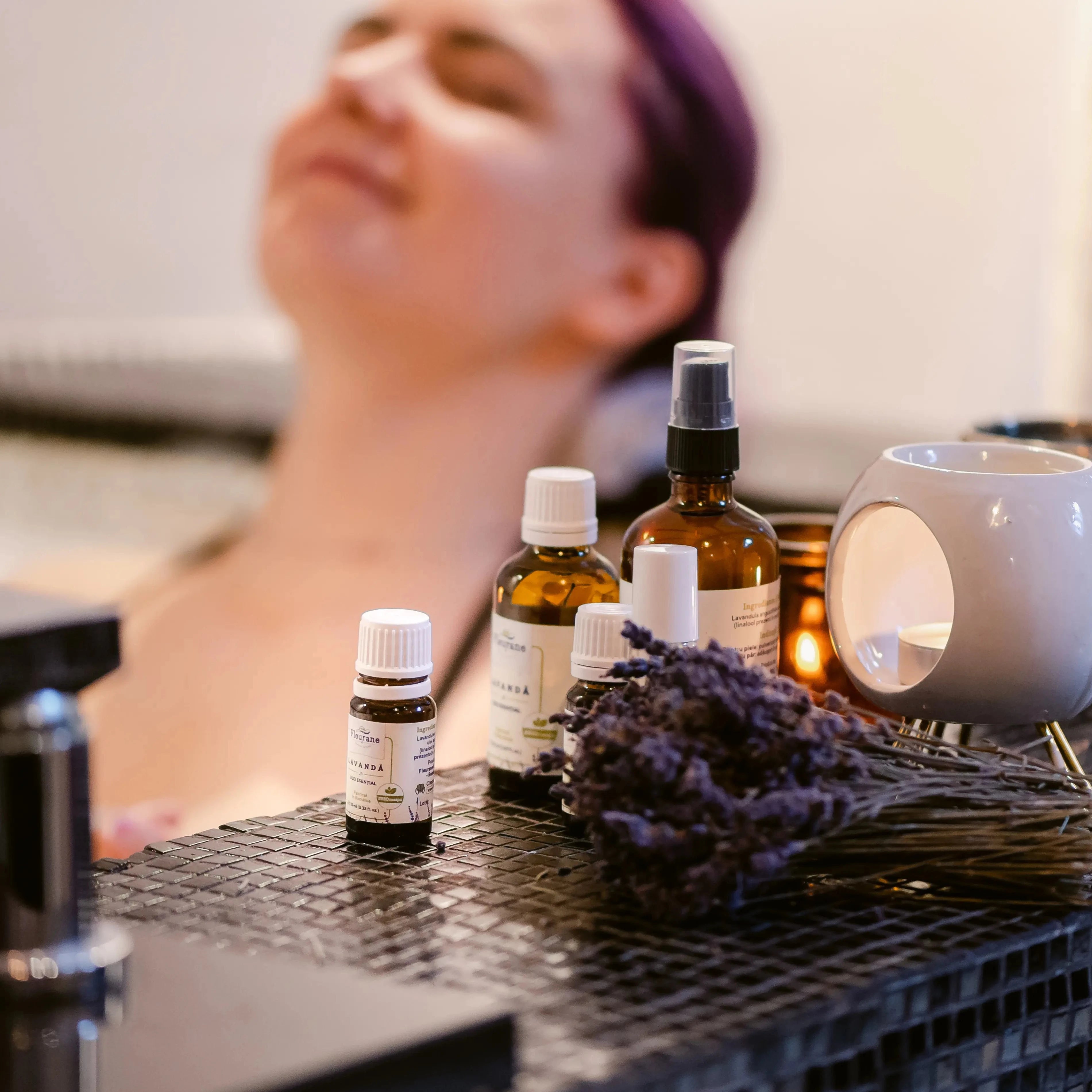 Set 10 uleiuri esentiale pure de lavanda, 3 ml