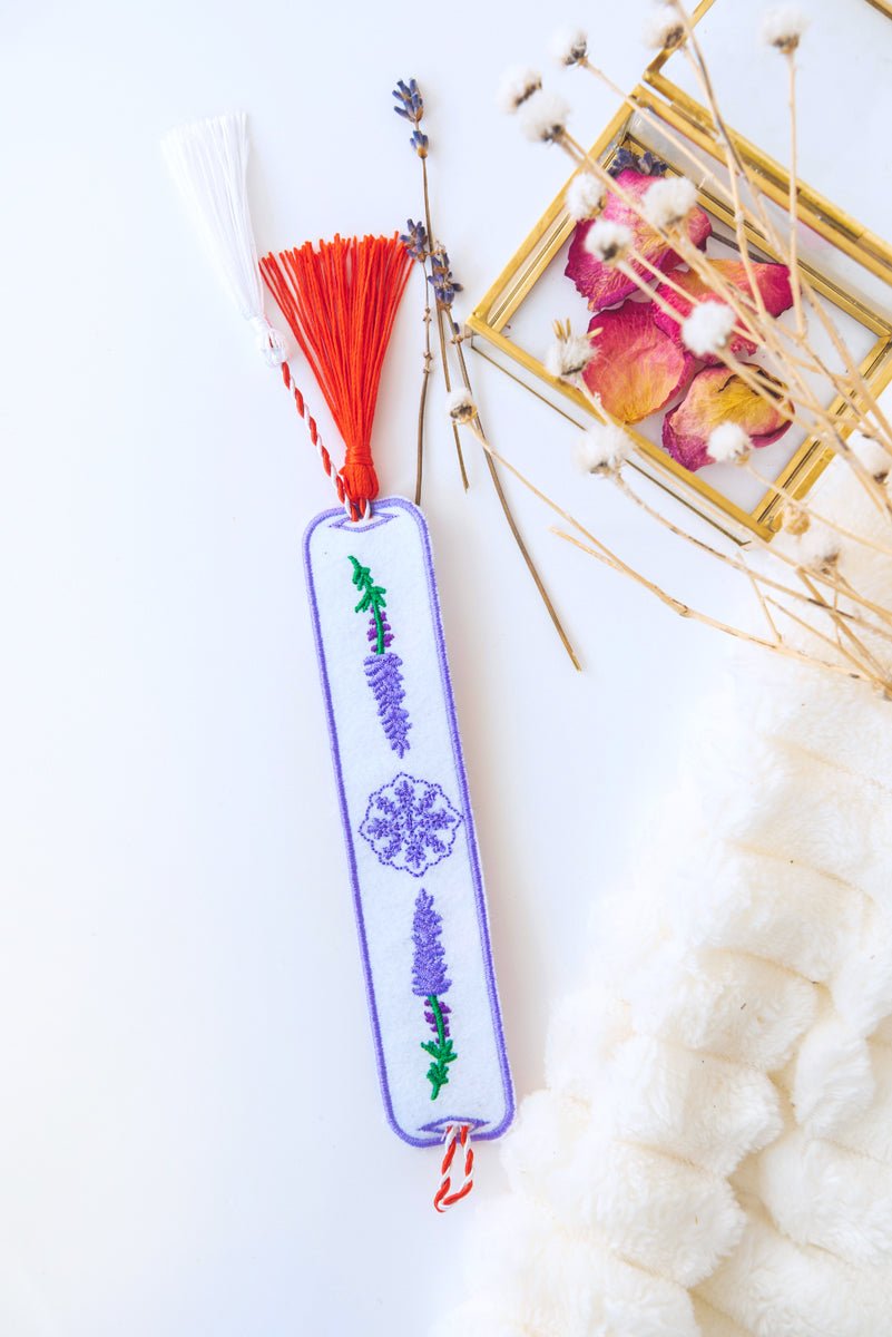 Bratara brodata cu design unic Fleurane 